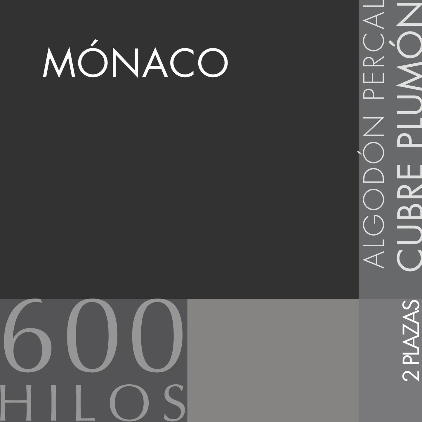 Cubre Plumon Monaco 2 Plazas Fontella